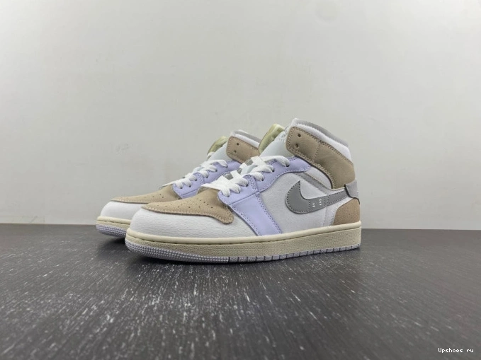 Mid Craft DM9652-120 SE  1 Jordan Tech  Grey 0409